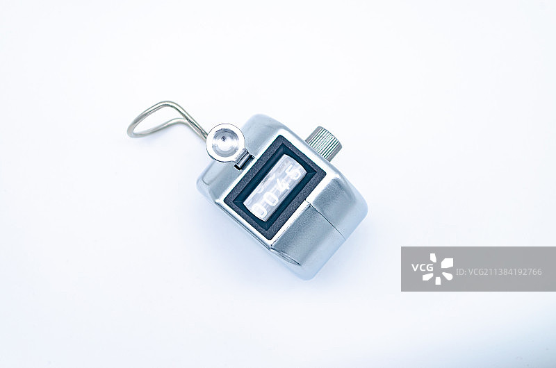 亚洲中国文具拍摄主题，内室内影棚拍摄静物图像，一个银色白色的计数器，室内无人图像摄影图片素材