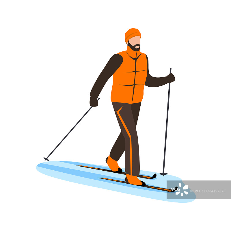 滑雪者图片素材