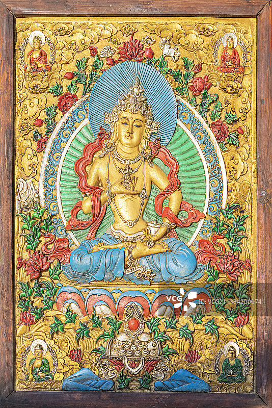 非物质文化遗产唐卡图片素材