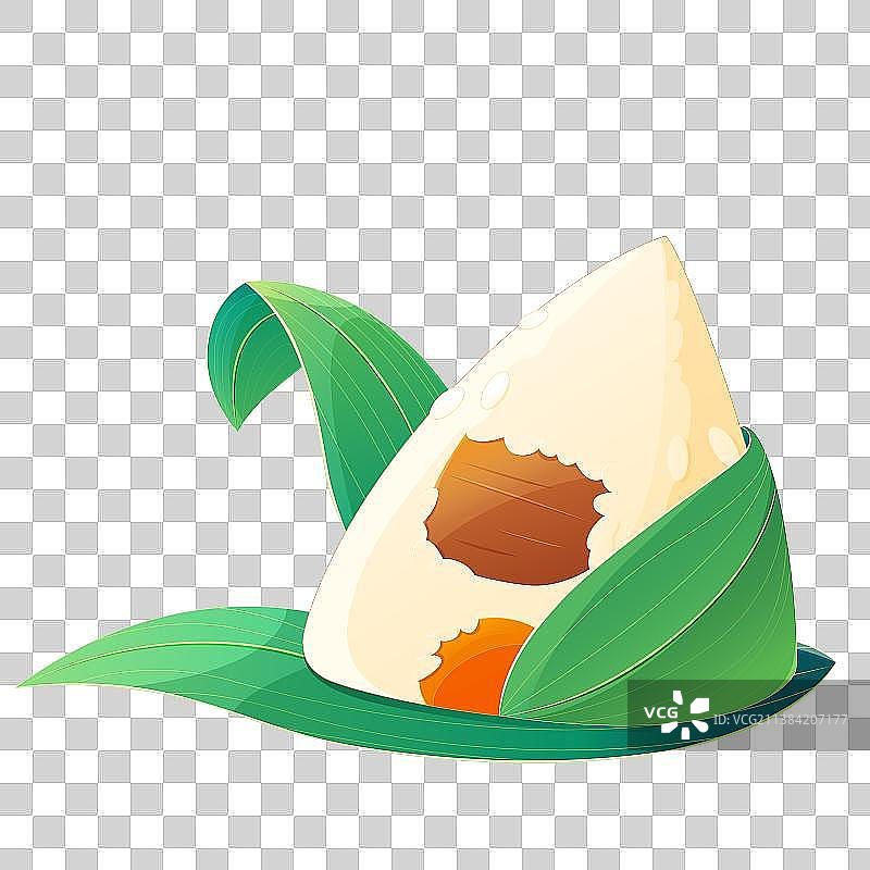 中国风粽子矢量插画元素图片素材