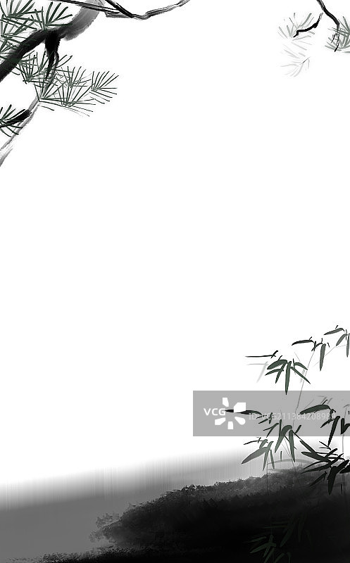 中国风抽象水墨背景白酒文化设计元素图片素材