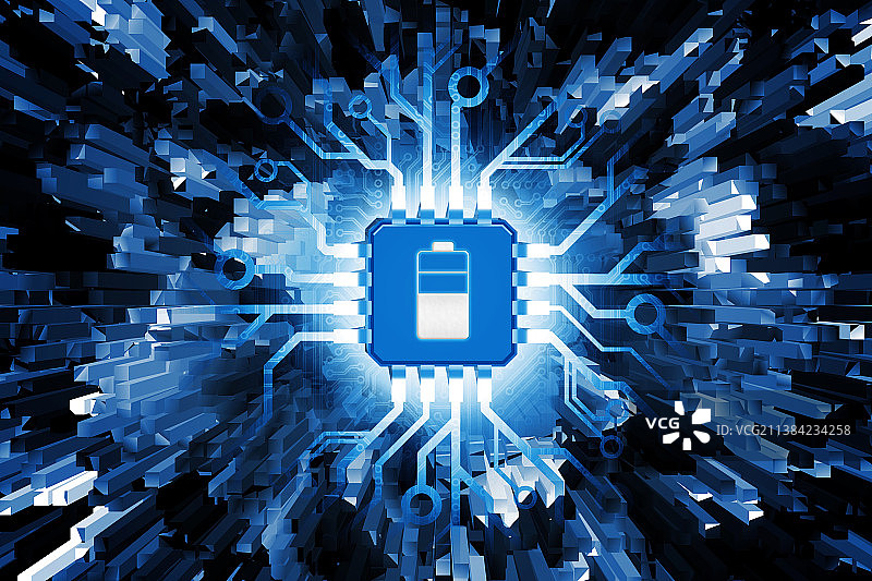 人工智能电子科技芯片图片素材