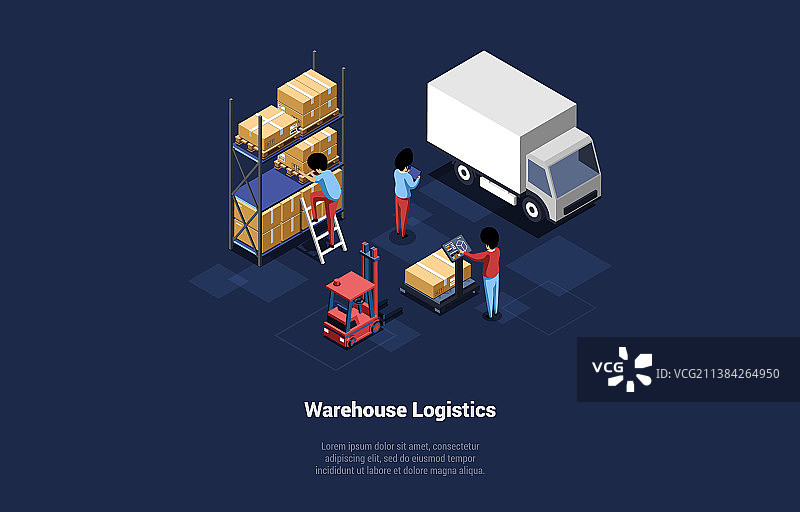 概念卡通2.5D风格图片素材