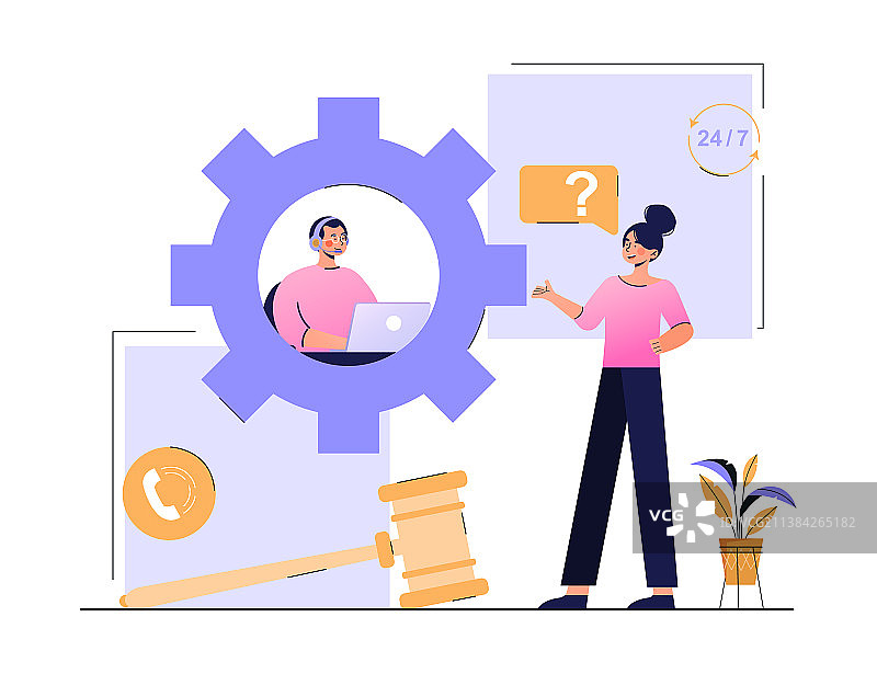 诉讼支持概念图片素材