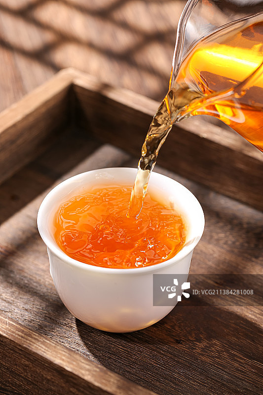 红茶茶汤茶水图片素材