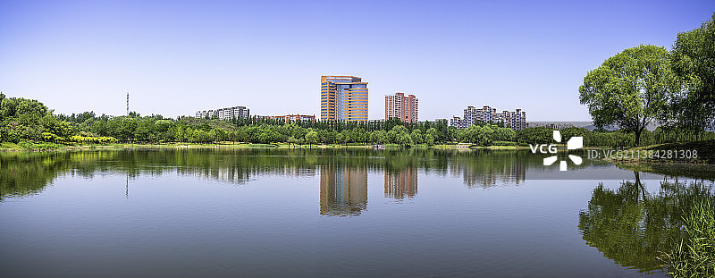 昌平新城滨河森林公园图片素材