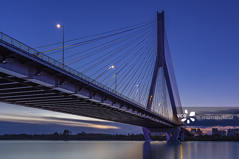 哈尔滨松浦大桥图片素材