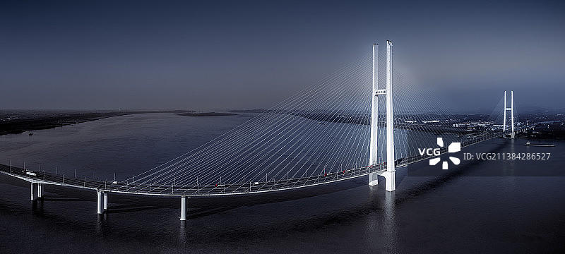 长江跨江大桥城市基建图片素材