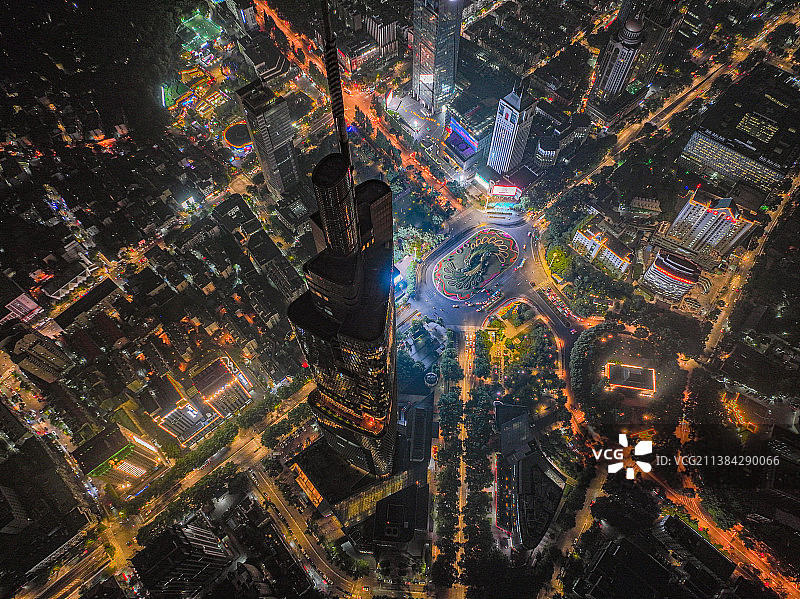 城市建筑夜景风光图片素材