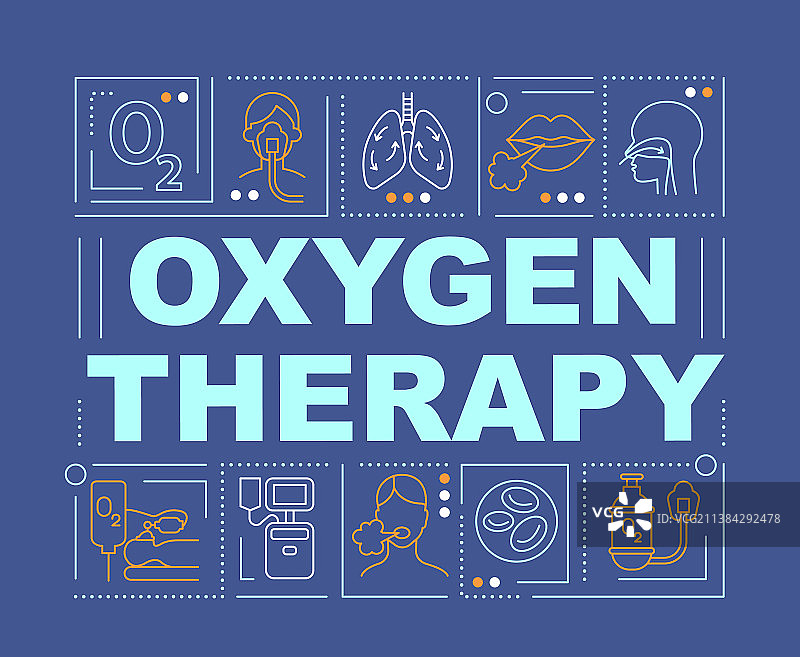 辅助氧疗概念banner图片素材