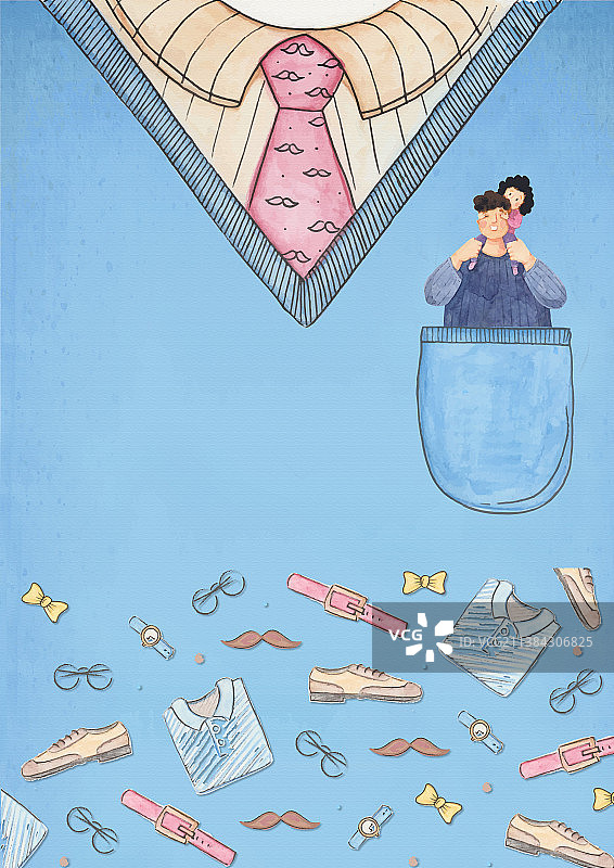 父亲节快乐图片素材