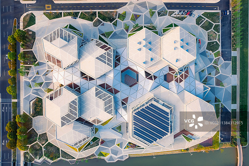 几何建筑图片素材