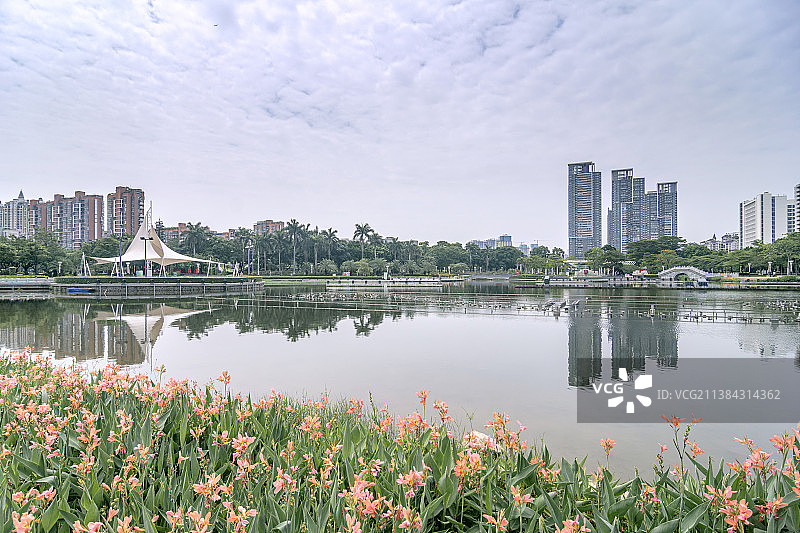 佛山市文华公园图片素材