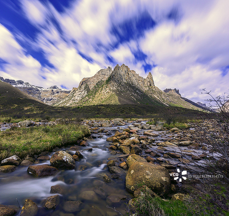 四川省阿坝县莲宝叶则，2021.5拍摄图片素材