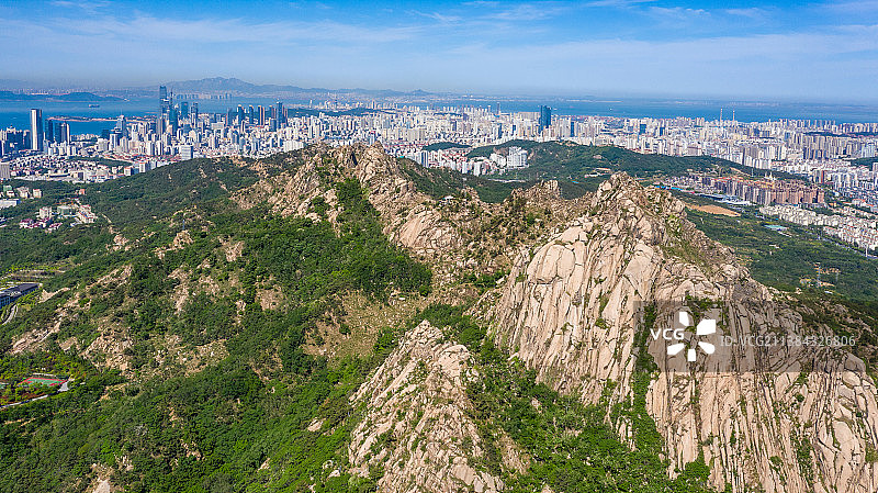青岛浮山风光图片素材