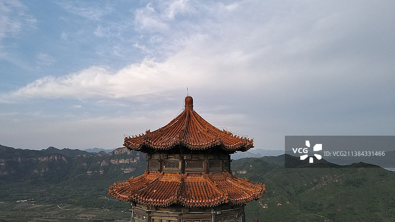 丫髻山斗母宫图片素材