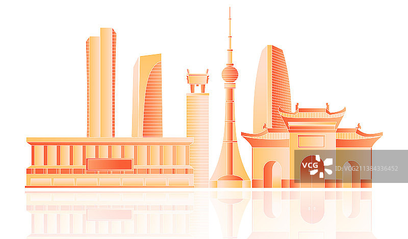 洛阳金融建筑城市矢量图图片素材