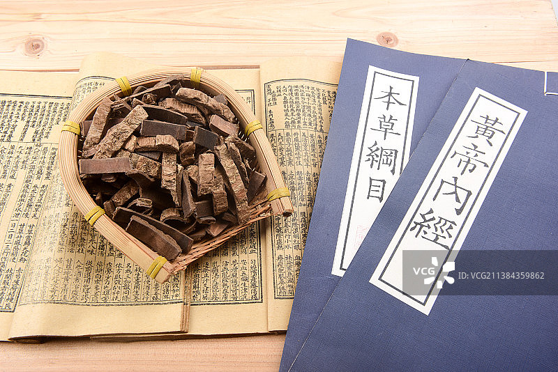 中草药植物中药加工传统中药材中药当归图片素材