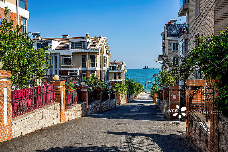 青岛的地中海风光图片素材