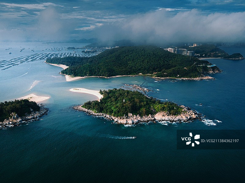 马尾岛风光图片素材