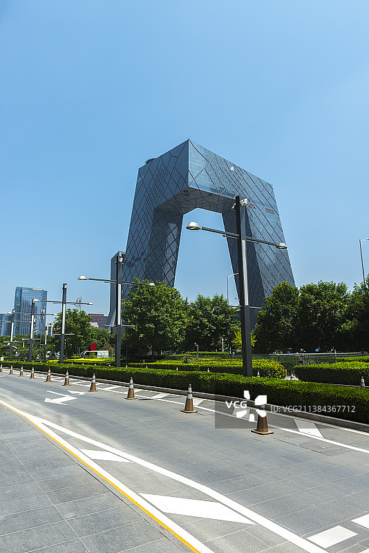 北京CBD中央电视台CCTV图片素材