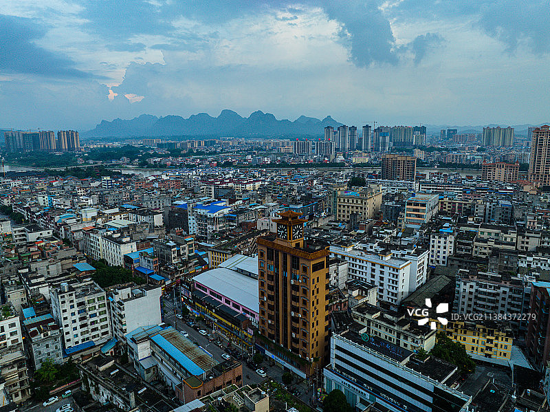 容城地标--钟楼图片素材
