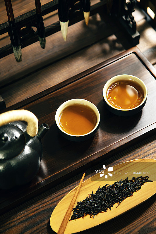 禅茶,红茶,茶叶,东方图片素材