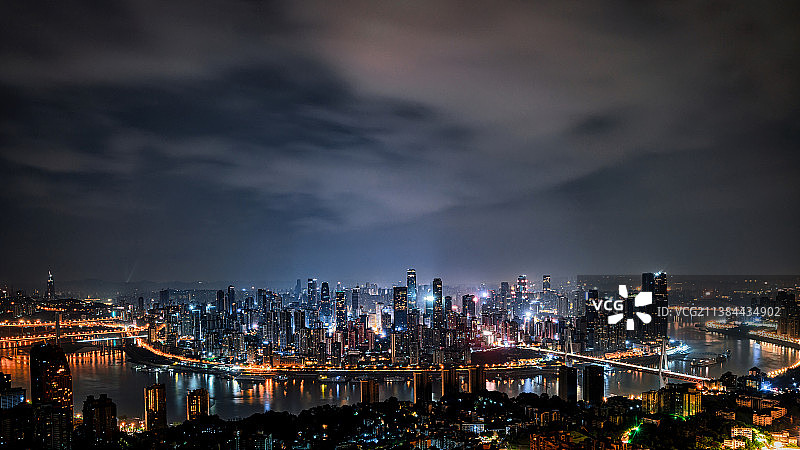 重庆都市夜景图片素材