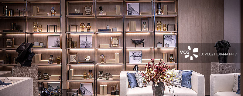 样板间中式风格客厅图片素材