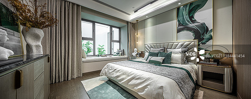 样板间卧室图片素材