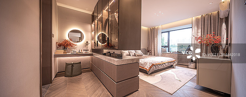 样板间卧室图片素材