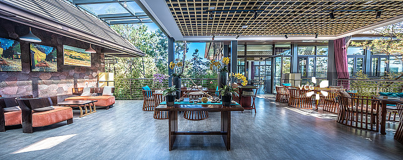 餐厅用餐区图片素材