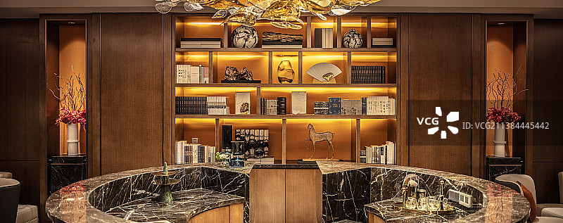 酒店大厅吧台图片素材