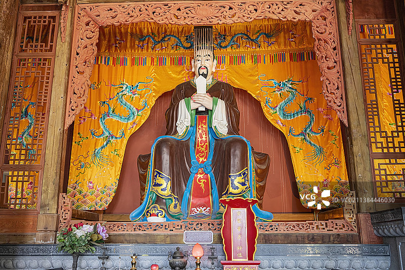 云南大理古城文庙图片素材