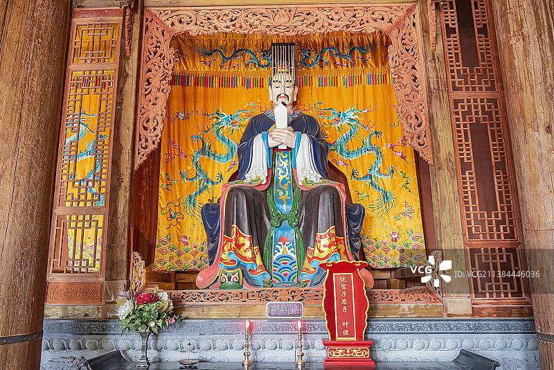 云南大理古城文庙图片素材