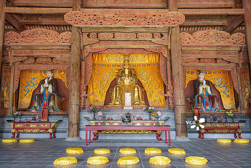 云南大理古城文庙图片素材