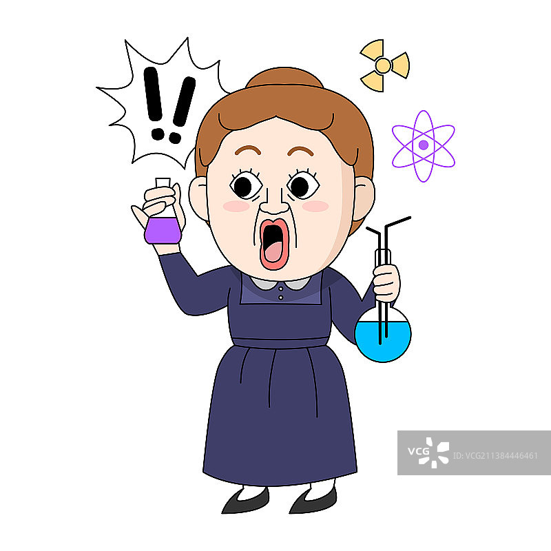 莫扎特人物矢量插画图片素材