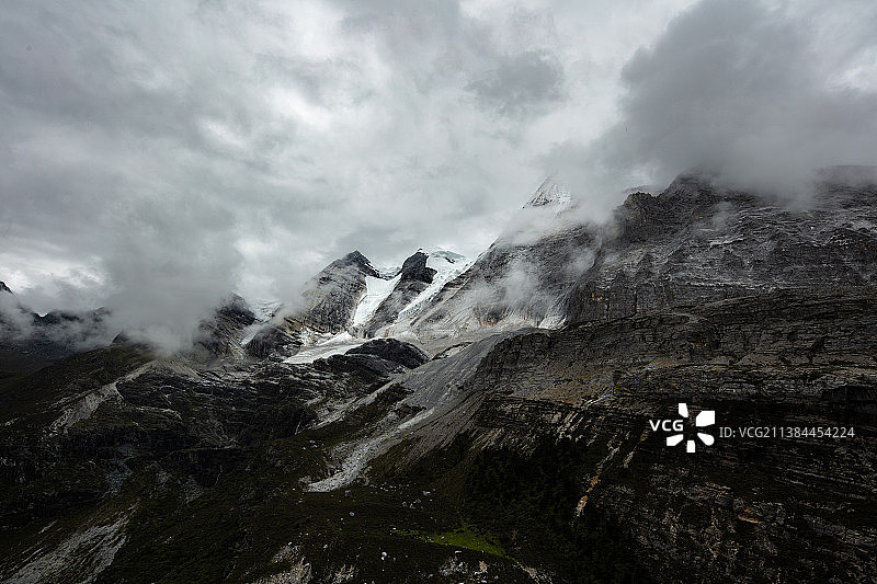 稻城央迈勇图片素材