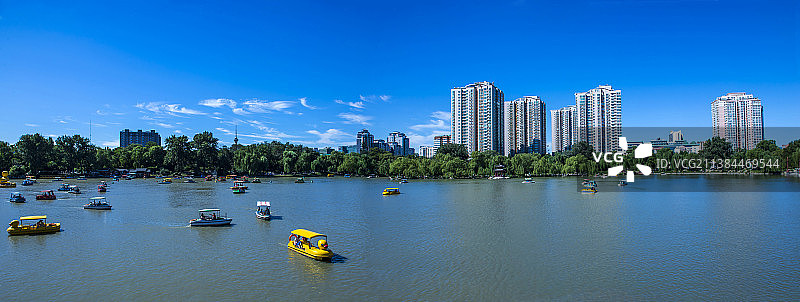 紫竹院公园风景全图图片素材