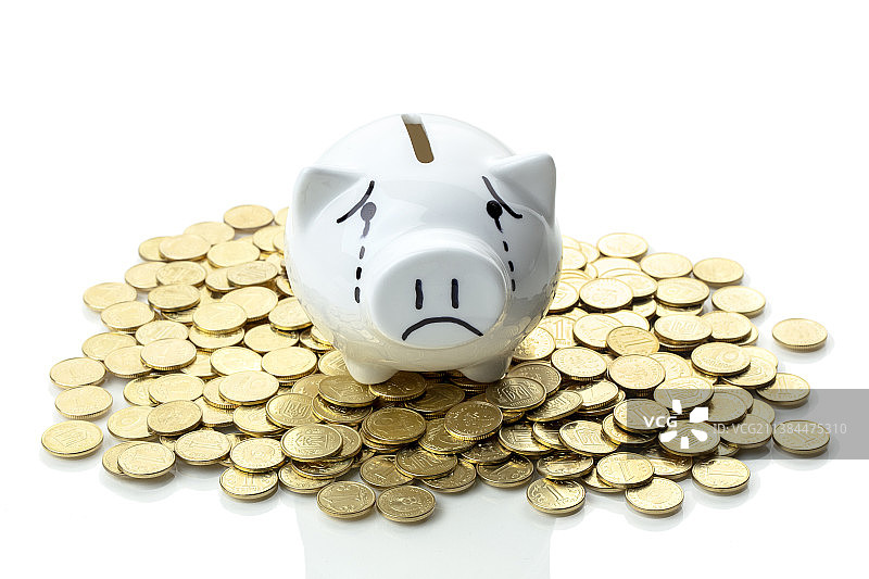 金币和存钱罐图片素材