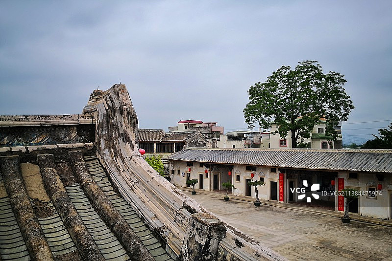 侨乡风光图片素材
