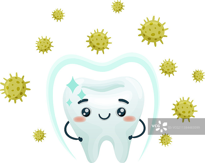 牙齿卫生口腔护理与保护图片素材