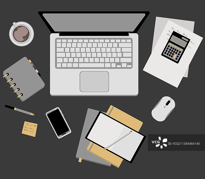 一套办公或居家用品图片素材