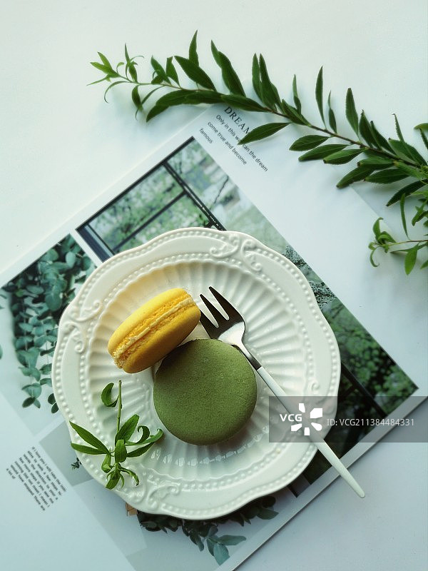 清新马卡龙图片素材