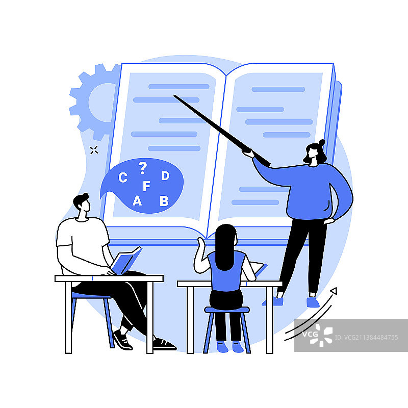 文盲抽象概念图片素材