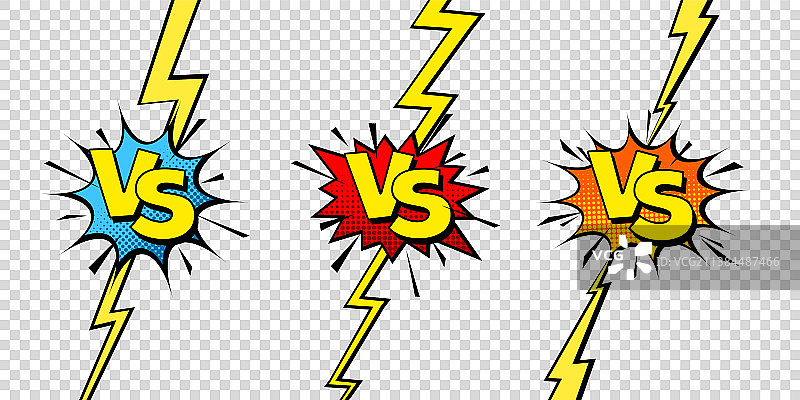 漫画挑战背景卡通战斗图片素材