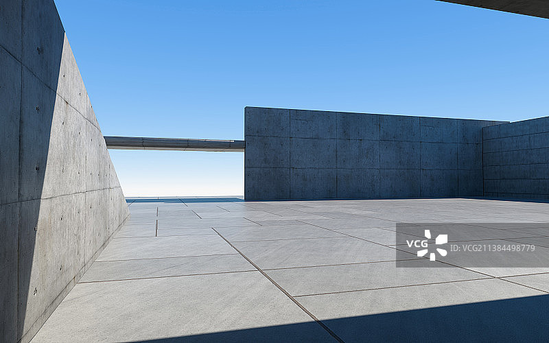 剧院建筑与建筑停车场图片素材