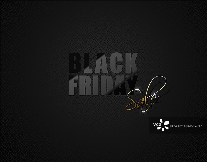 黑色星期五促销banner光面黑色图片素材