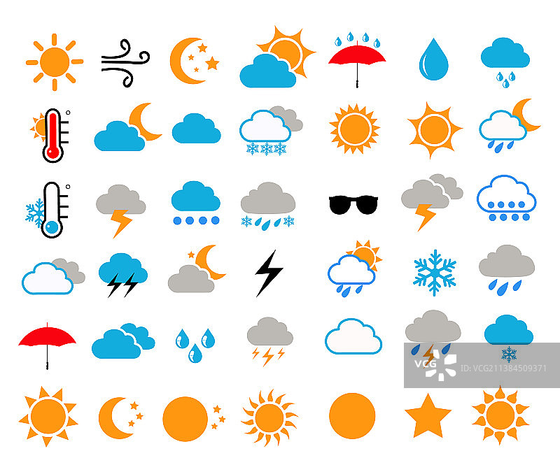 天气图标图片素材