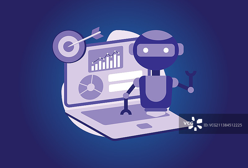 AI赋能的营销工具图片素材